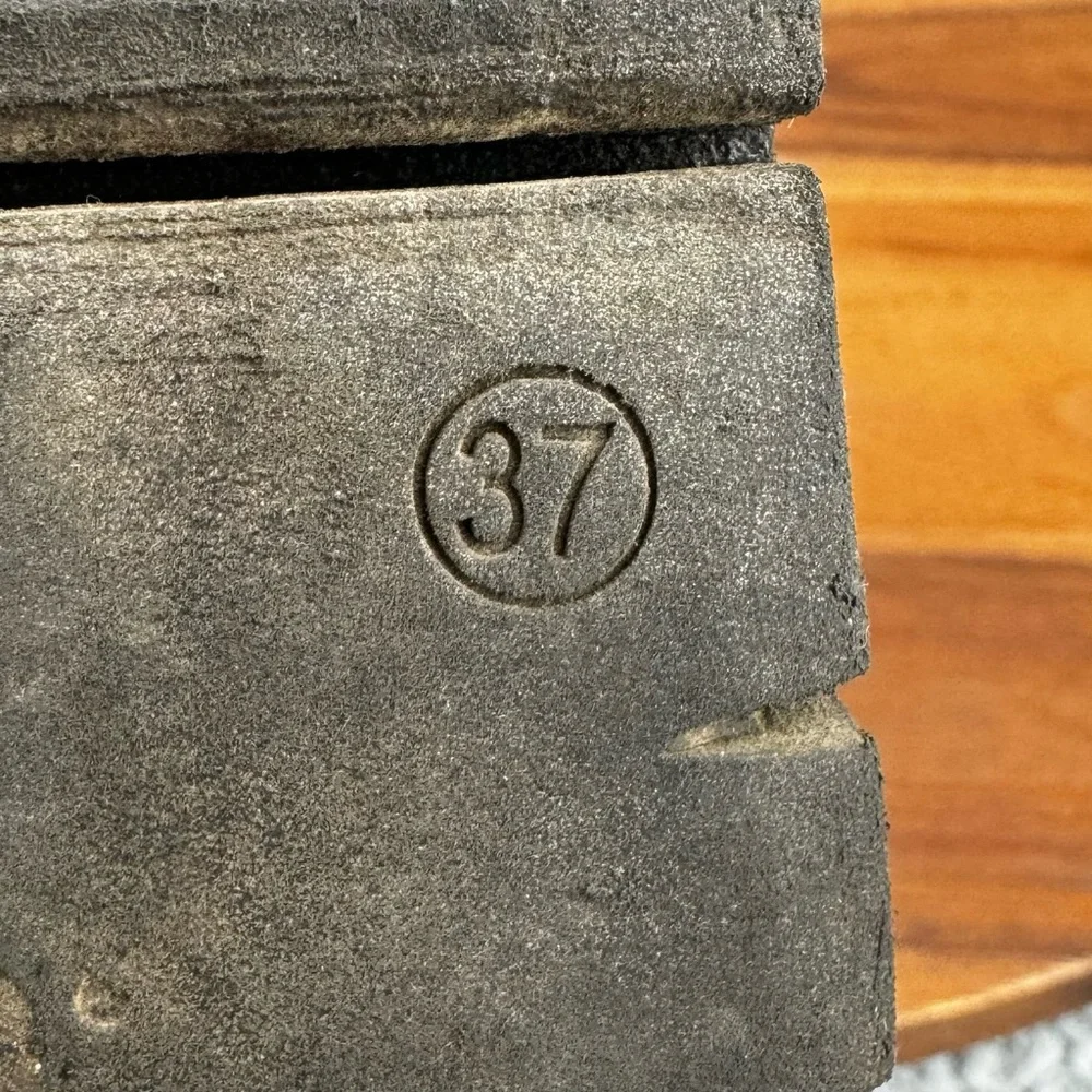 A.S.98 Green Lace Up Boots - Picture 12 of 12